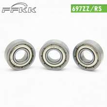 Supply of miniature bearings. Casters. Wheels. Hardware tools. 697ZZ / RS 7 * 17 * 5 bearing steel high carbon steel Zhejiang Cixi factory direct supply