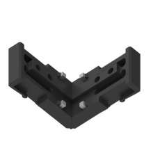 Doors and Windows Hardware Accessories / Sliding Doors and Windows Plastic Nylon Combination Corner Code / 70 Sliding Plastic Parts Plastic Connector PJ-060 、 PJ-061