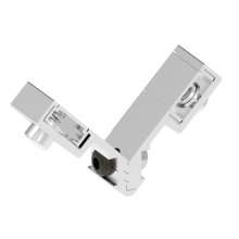 Factory direct door and window hardware accessories / high quality aluminum alloy corner code / broken bridge casement window center column corner code / corner code PJ-043