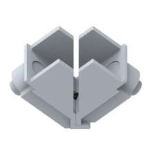 Factory direct hardware accessories / aluminum alloy window accessories corner wholesale / right angle die casting connection / die casting corner code PJ-040