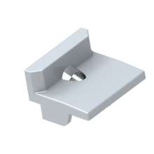 Off-the-shelf door and window lock seat / powder-coated pearl lock lock / casement window lock seat / standard European standard lock seat PJ-001