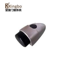 Factory direct broken bridge aluminum alloy heavy sliding door anti-collision block / home doors and windows anti-collision adhesive / zinc alloy door stop PJ-010