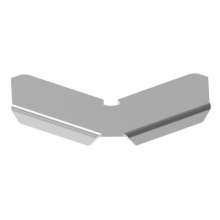 Factory direct door and window hardware accessories / swing door and window group corner piece screen window group corner piece / corner code group corner piece PJ-052