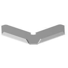 Factory direct door and window hardware accessories / swing door and window group corner piece screen window group corner piece / corner code group corner piece PJ-052