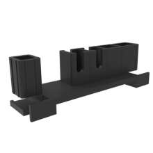 Factory direct door and window hardware accessories / aluminum alloy door and window accessories / 95 sliding plastic parts / left and right plug PJ-068