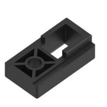 Factory direct door and window hardware accessories / quality assurance / broken bridge aluminum door and window lock seat / door and window special lock seat / PJ-017