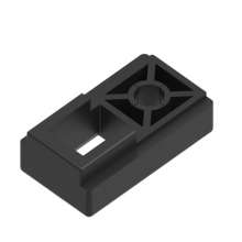 Factory direct door and window hardware accessories / quality assurance / broken bridge aluminum door and window lock seat / door and window special lock seat / PJ-017