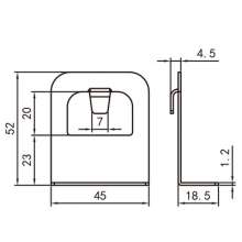 Factory direct door and window hardware accessories / quality assurance / aluminum alloy door and window lock / sliding door and window lock PJ-027