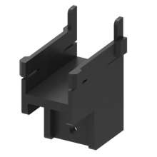 Factory direct door and window hardware accessories / 95 sliding series plastic parts / high-quality broken bridge aluminum insert angle PJ-066