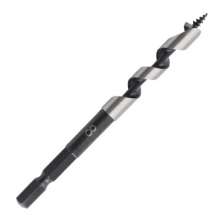 Woodworking support drill bit Hexagonal shank woodworking drill bit Plate reaming drill bit Single slot twist drill Woodworking hole drill 3-12mm drill bit