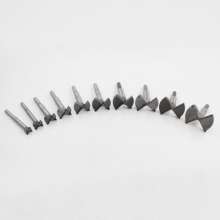 Hardware Drill Bits Hardware Accessories Tool Drill Bits Multi-size Hole Opener Woodworking Alloy Hole Opener 10 Piece Set 15-60mm