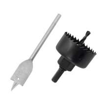 M42 Bimetal Hole Opener Set Woodworking Hole Opener Woodworking Drilling Tools Flat Drill Bits Wood Timber Boring Tool 3PC Set Drill Bits