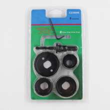 M42 Bimetal Hole Opener Set Woodworking Hole Opener Gypsum Board Hole Opener PVC Plastic Drilling Tool Downlight Punch 6PC Hole Opener