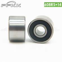 Supply of high-quality non-standard 608RS double row bearings. Casters. Wheels. Bearings. Hardware tools. Height 14mm 8 * 22 * 14 Zhejiang Cixi factory direct supply