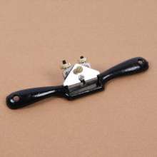 Factory direct adjustable woodworking bird planer double nut adjustable woodworking planer black 42 carded bird planer