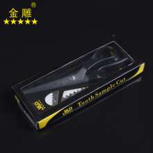 Golden Eagle J & D Stainless Steel Lace Scissors Triangular Teeth Scissors Sawtooth Scissors Fabric Tailor Scissors Dog Tooth Scissors Multi-function Scissors Long Hand Scissors