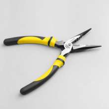 Factory wholesale Aubon chrome vanadium steel labor-saving needle nose pliers diagonal nose pliers manual multifunctional 6 inch 8 inch needle nose pliers