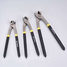 Nutcracker Factory wholesale 10 inch nutcracker with plastic handle 8 inch cable tie pliers Grilled nail cable tie pliers