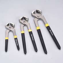 Nutcracker Factory wholesale 10 inch nutcracker with plastic handle 8 inch cable tie pliers Grilled nail cable tie pliers