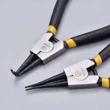 Multi-standard straight-nozzle curved nose pliers