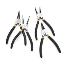 Multi-standard straight-nozzle curved nose pliers
