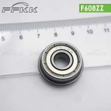 Flange bearings are available from stock. Casters .Wheels. Hardware tools. Bearings F608ZZ 8x22x7x25 Excellent quality Directly supplied by Zhejiang manufacturers