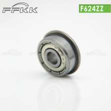 Supply flange bearings.  Casters.  Wheels.  Hardware tools. Bearings accessories F624ZZ 4x13x5x15 with ribs,     excellent quality direct supply from Zhejiang manufacturers