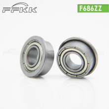 Supply flange bearings .casters .wheels .hardware tools .bearings .F686ZZ 6 * 13 * 5 * 15 with ribs Excellent quality direct from Zhejiang manufacturers