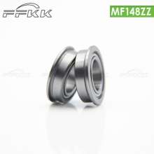 Supply flange bearings. Casters. Wheels. Hardware tools. Bearings. MF148ZZ 8 * 14 * 4 * 15.6 high-quality small bearings Ningbo Ningbo factory direct supply