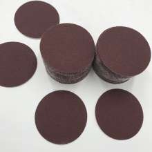 Shaliwei 5 inch flocking sandpaper sheet back velvet disc sandpaper flocking sandpaper sanding and brushing sheet