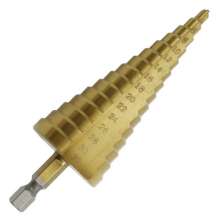 Hex shank drill bit Straight groove step drill Step drill Alloy drill bit Thin aluminum plate drill bit Iron plate drill bit Taking hole drill Open hole drill Set pagoda drill 3PC drill bit