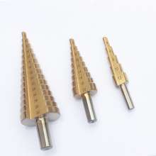 Triangle shank step drill step drill head open reamer iron aluminum plate pv plate drilling 4-20, 4-32 pagoda drill bit