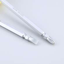 Dual-purpose screwdriver, chrome vanadium steel massage handle, cross-shaped dual-purpose screwdriver, screwdriver, dual-use screwdriver