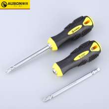 Dual-purpose screwdriver, chrome vanadium steel massage handle, cross-shaped dual-purpose screwdriver, screwdriver, dual-use screwdriver