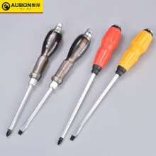 Screwdriver Through-hole screwdriver Manually tap the screwdriver with double color handle and through-hole screwdriver