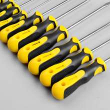 Aobang chrome vanadium steel double-color handle manual screwdriver manual screwdriver multi-specification Phillips screwdriver