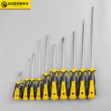 Aobang chrome vanadium steel double-color handle manual screwdriver manual screwdriver multi-specification Phillips screwdriver