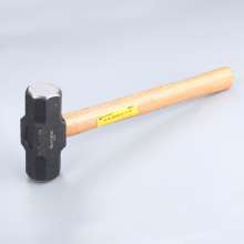 Octagonal hammer Wooden handle fiber handle Octagonal hammer 2 pounds 3p 4P high carbon steel sledge hammer Hammer Masonry hammer
