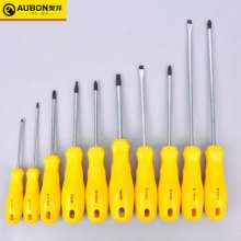Factory wholesale Aobang oil-resistant handle chrome vanadium steel screwdriver Slotted cross screwdriver flower-shaped screwdriver