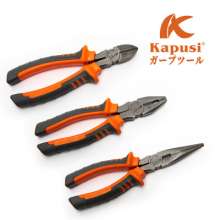 kapusi Japan industrial grade labor-saving wire pliers. Flat nose pliers. 6/8 inch needle nose pliers. Electrician diagonal pliers diagonal nose pliers. Pliers