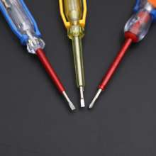 kapusi non-contact induction side electric pen. Household electrician electric pen. Electric pen word slot. Screwdriver. Crystal dual-use non-slip word slotted screwdriver