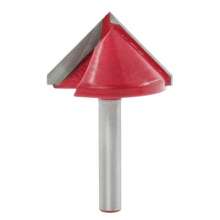Woodworking milling cutter 90 degree V-shaped cutter head Alloy chamfering cutter Trimming machine cutter head Folding cutter head Slotted cutter head CNC engraving cutter head Slotted cutter head 6mm