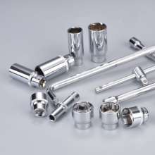 Sleeve 10mm series hexagonal short sleeve 3/8 lengthened special sleeve