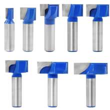 Woodworking milling cutter Clearing knife Woodworking slotting cutter Alloy cutter head Carving cutter head Machine trimming machine cutter head Bakelite milling cutter head Straight shank cutter head