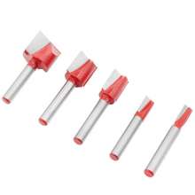 Woodworking milling cutter Bottom cleaning cutter 1/4 shank cutter head Chamfering cutter head Table milling cutter Grooving cutter head carving cutter Woodworking cutter Trimming machine cutter head