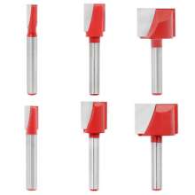 Woodworking milling cutter Bottom cleaning cutter 1/4 shank cutter head Chamfering cutter head Table milling cutter Grooving cutter head carving cutter Woodworking cutter Trimming machine cutter head