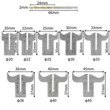 Safe buckle knife donut knife fitness ball knife bucket bead knife stupa knife bead cutter woodworking tool drill bit