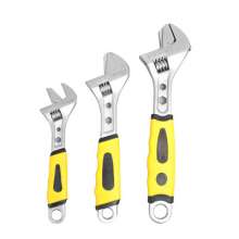 Aobang multifunctional pipe wrench adjustable wrench 8 inch 10 inch 12 inch pipe adjustable dual-use adjustable wrench large open wrench