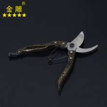 Golden Eagle Twist handle branch shears Pruning shears Garden shears Garden shears Fruit shears Flower branch shears