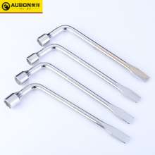 Tire wrench L-shaped gong knife wrench with crowbar flat head tire wrench supports custom-made samples